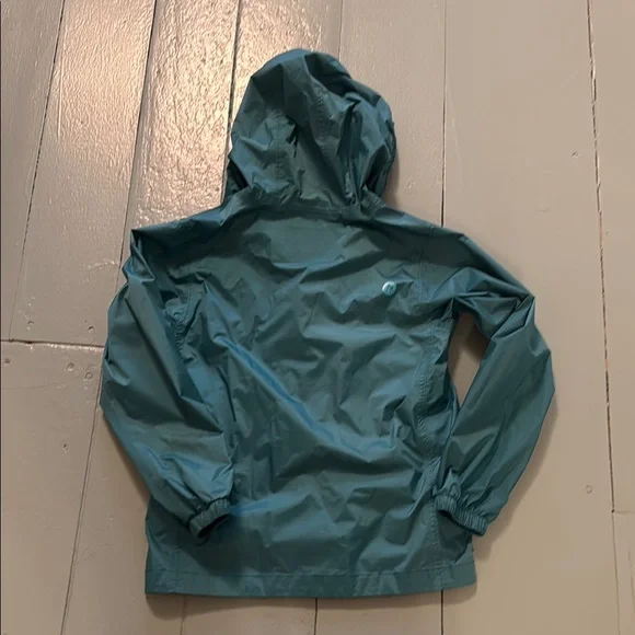 Marmot Kids rain Jacket turquoise size small - Picture 5 of 9